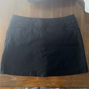 Lady Hagen Black Skort